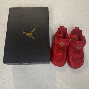 Nike Air Jordan Luka 1 Nature Habitat Red Grey Running Shoes Boys Girls Kids TD